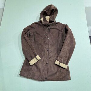 Outback Trading Co. Ladies Kimberly Walking Coat M Brown Polyester Blend
